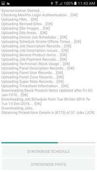 MonPro mJob screenshot 2