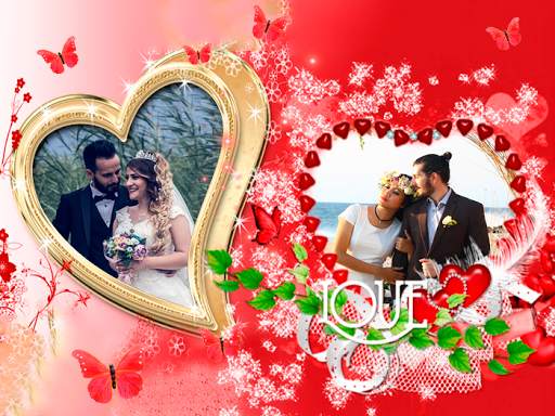 Romantic Love Photo Frames screenshot 1