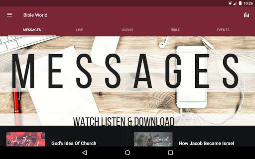 Bible World App screenshot 4
