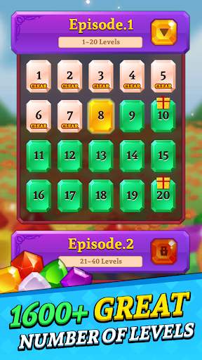 Jewels and Gems Blast: Fun Match 3 Puzzle Game screenshot 5