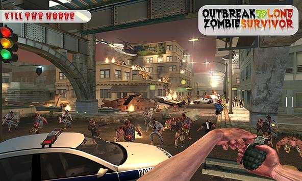 Wabah Zombie: Lone Survivor screenshot 2