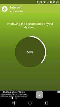 Internet Speed Booster 3 تصوير الشاشة
