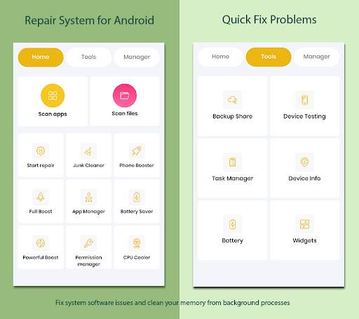 Repair Android System- Quick Repair and Cleaner screenshot 1