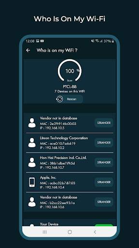 WiFi Router Manager App screenshot 2
