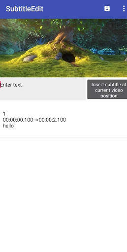 SubEdit - Edit, create, synchronize subtitles screenshot 4
