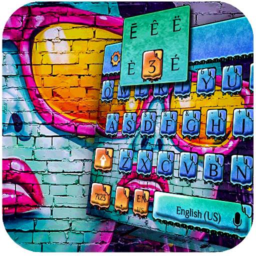 Street Graffiti Keyboard 10001006