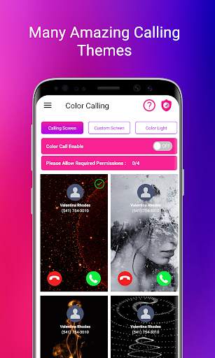 Color Call Screen- Phone Theme screenshot 8