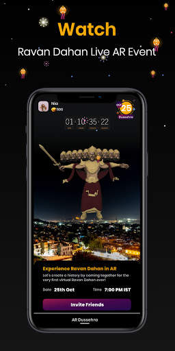 Celebr8.world: Diwali Firecrackers in AR screenshot 2