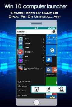 Computer Launcher For Win 10 : Win 10 Launcher screenshot 3