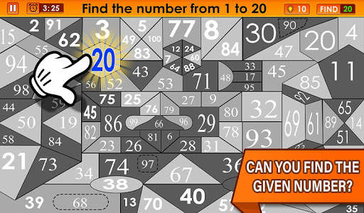 Find The Number 1 to 100 screenshot 1