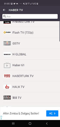 MOBİL TV CANLI TV-TÜRK WORLD screenshot 18