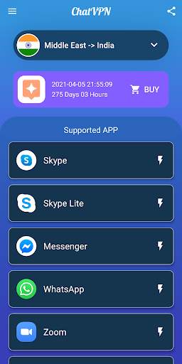 ChatVPN VoIP unblock proxy, video chat booster screenshot 3
