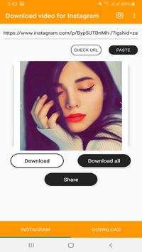InstaSaver - Download Photo & Video for Instagram screenshot 1