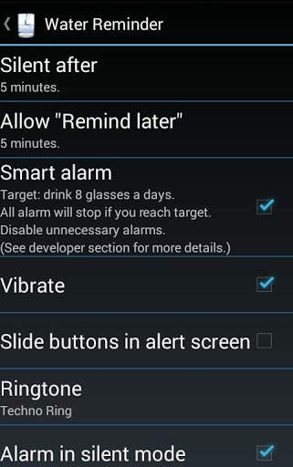 Water Reminder screenshot 4