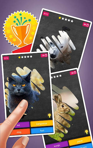 Krasspel: Dieren Quiz screenshot 3