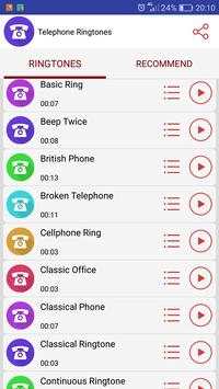 Telephone Ringtones screenshot 2