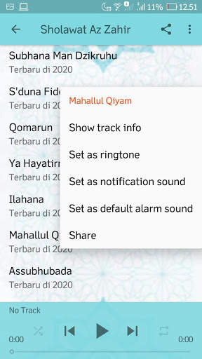 Sholawat Az-Zahir Terbaru Offline screenshot 4