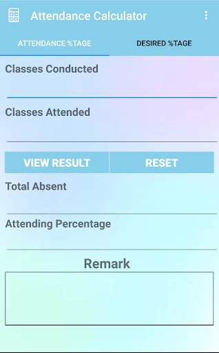 AtnCalc - Attendance Calculator скриншот 2