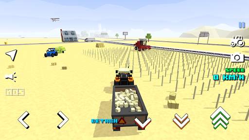 Blocky Farm Racing & Simulator screenshot 3