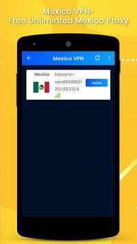 Mexico VPN screenshot 3