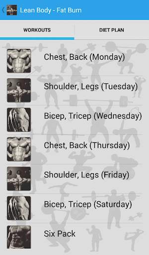 Lean Body - Fat Burn screenshot 1