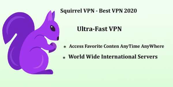 Squirrel VPN - Best VPN 2020 screenshot 1