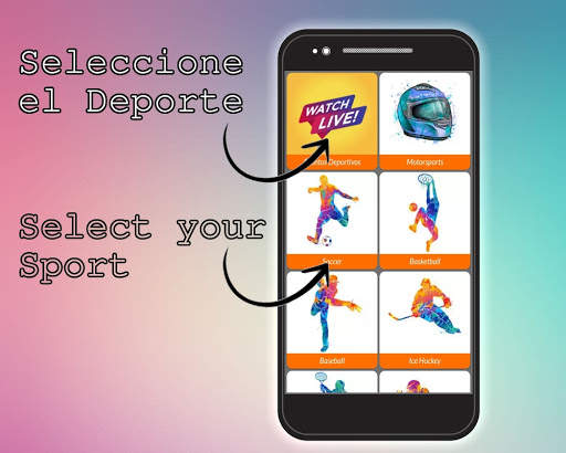 Live Sports TV - Watch all Sports Events Live screenshot 1