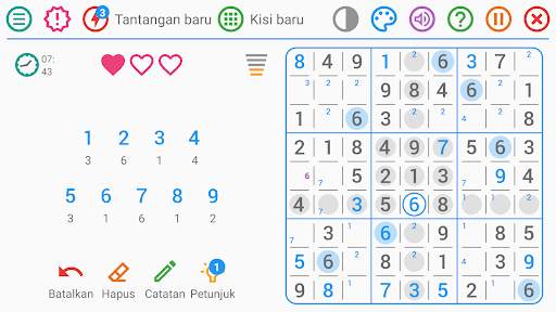 Sudoku perkalian: teka-teki screenshot 5