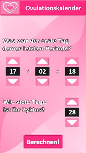 Ovulation App Deutsch screenshot 1