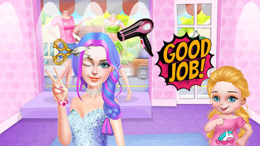 Diana's Hair Salon Game screenshot 1