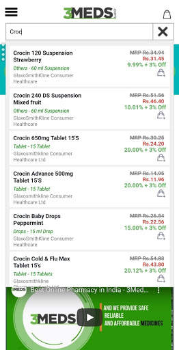 3meds: Online pharmacy App. Order medicine online screenshot 1