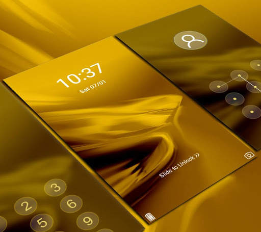 Shiny Gold Launcher Theme screenshot 6