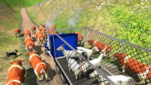 Farm Animal Truck Driver Game screenshot 14