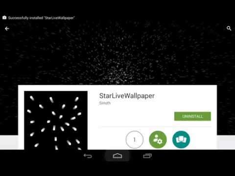 Star Live Wallpaper screenshot 1