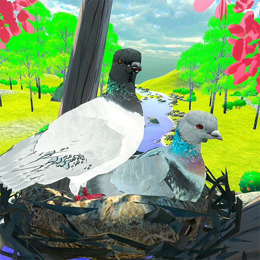 Flying Bird pigeon Games icon