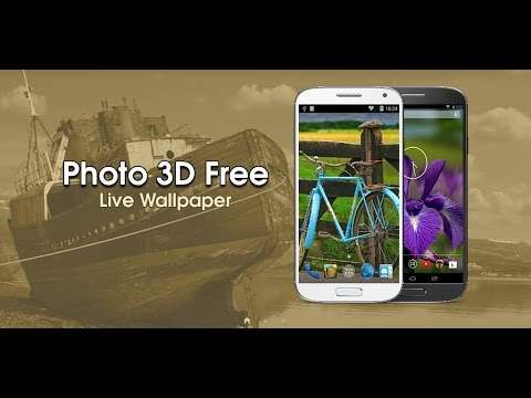 Photo 3D Live Wallpaper FREE screenshot 1