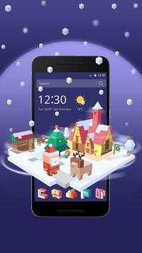 Christmas Eve 3D Craft Theme screenshot 1