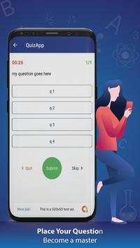 Class 9 English grammar quiz app for students screenshot 3