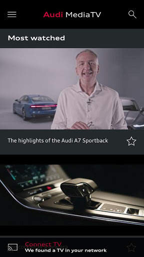 Audi MediaTV screenshot 2