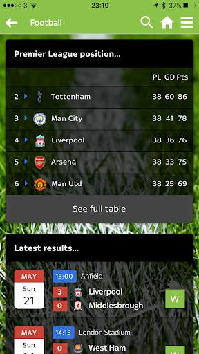 My Sports Diary screenshot 3