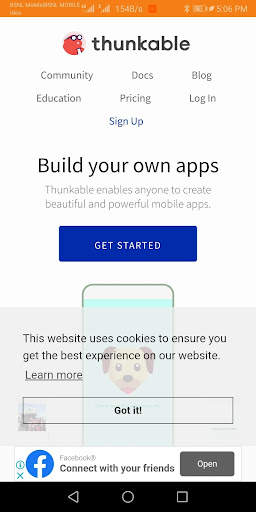 Free Android App Creator screenshot 1