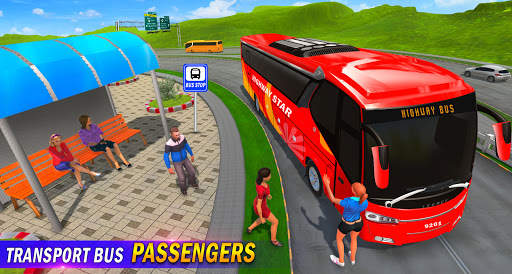 Driver ekstrim jalan raya Bus screenshot 3