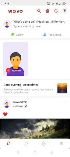 Wovo - The Social Network screenshot 1