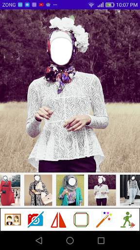 Hijab Selfie Dress Fashion screenshot 3