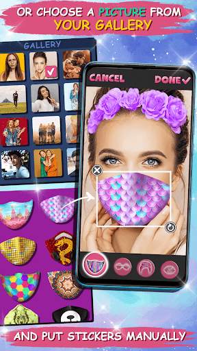 Mask Photo Editor 🎭 Face Camera 2021 screenshot 3