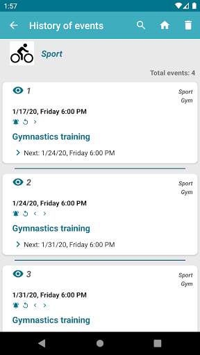 My Events screenshot 7