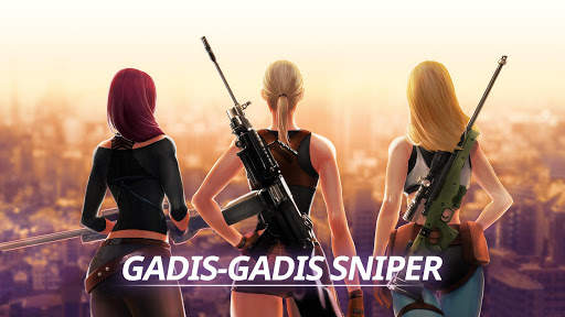 Gadis-gadis Sniper - 3D Gun Shooting FPS Game screenshot 1