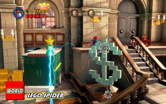 Gems World; LEGO Spider Backdrop screenshot 7