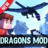 Dragons mod for Minecraft logo