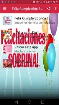 Feliz Cumpleaños Sobrina 4 تصوير الشاشة
